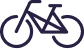 rad Grafik eines Fahrrads