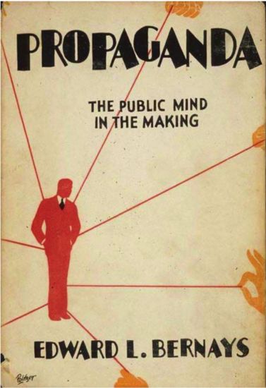 Das Cover von Propaganda - The public mind in the making von Edward L. Bernays