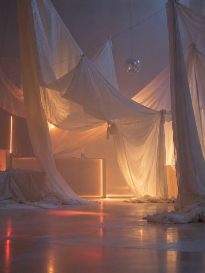 atmosphärisches Szenenbild aus dem Tanzstück The Movement Never Ends